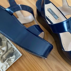 PRADA  - PLATFORM SANDALS sz. 41